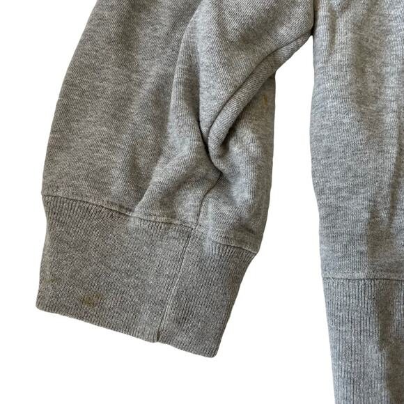 Tommy Hilfiger Y2K Flag Sweatshirt Embroidered Cotton Blend Gray XL GUC - Picture 4 of 10